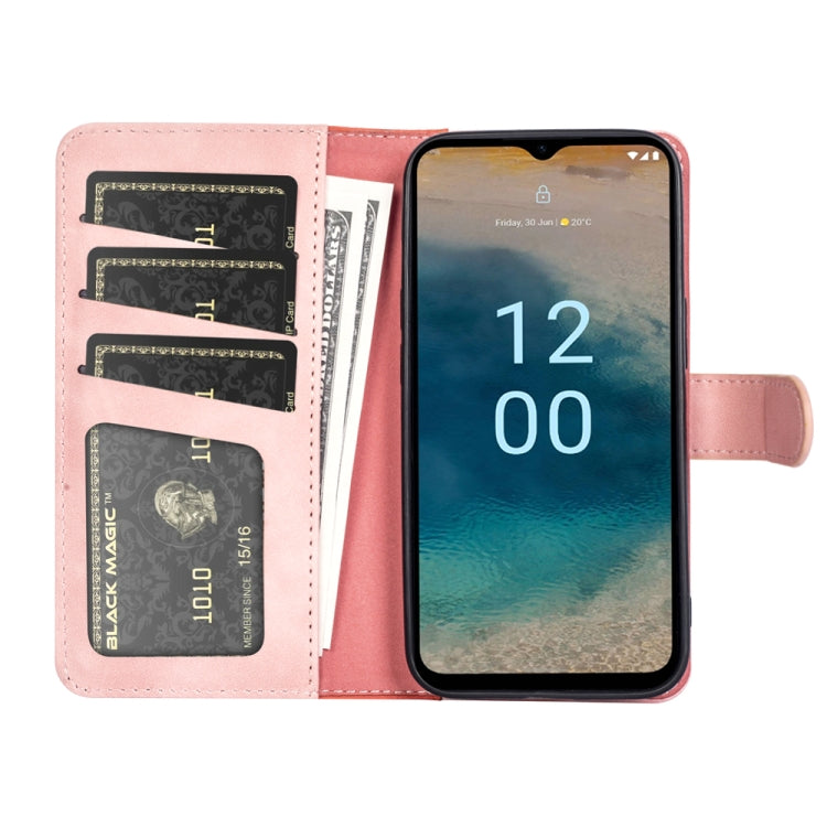 For Nokia G22 Stitching Horizontal Flip Leather Phone Case