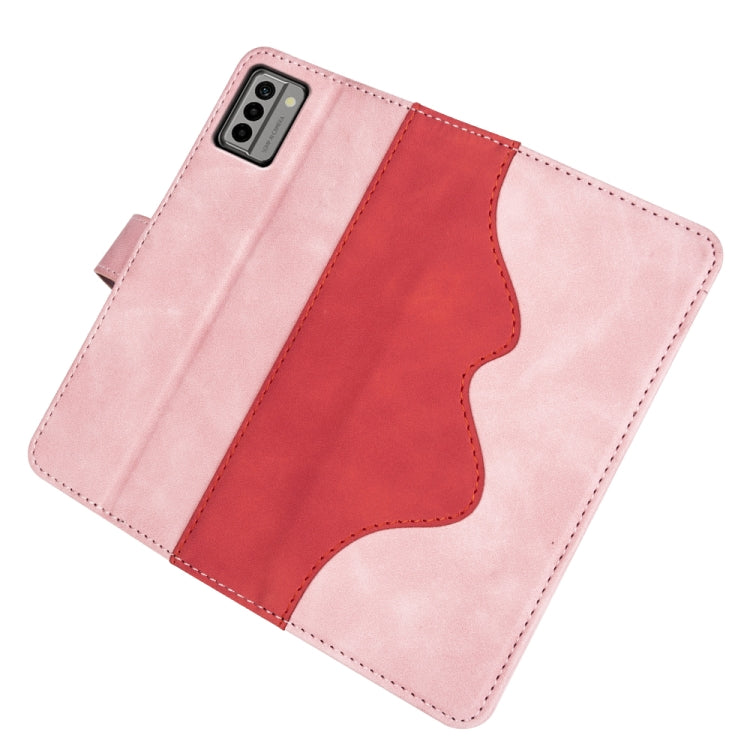 For Nokia G22 Stitching Horizontal Flip Leather Phone Case