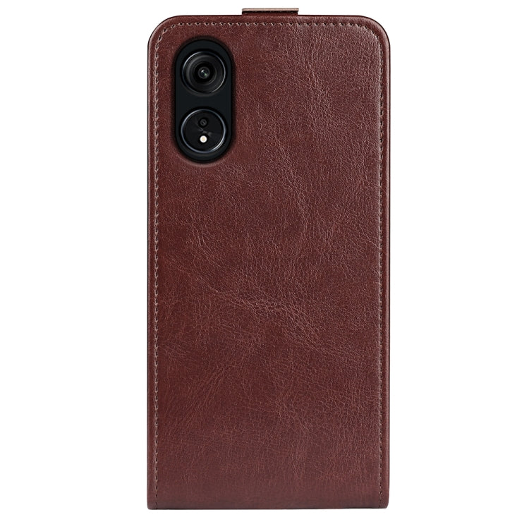For OPPO A1 Pro 5G / Reno8 T 5G R64 Texture Single Vertical Flip Leather Phone Case