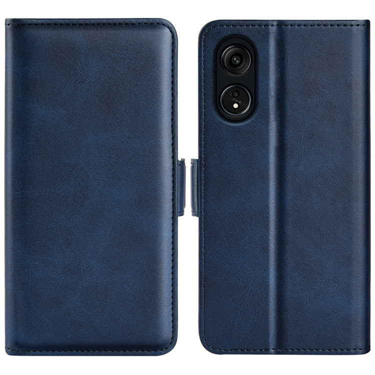 For OPPO A1 Pro 5G / Reno8 T 5G Dual-side Magnetic Buckle Leather Phone Case