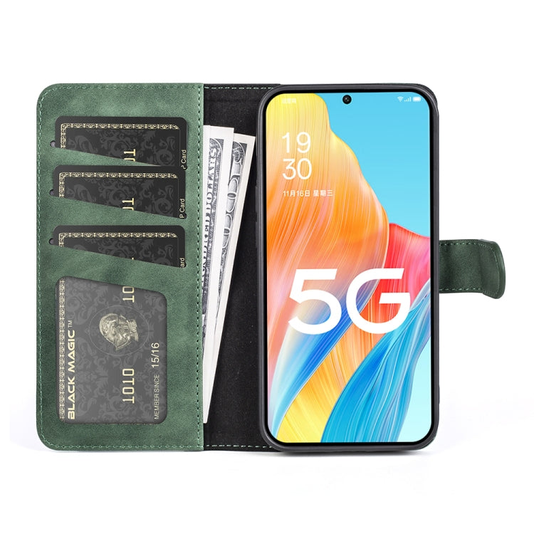 For OPPO A1 Pro 5G / Reno8 T 5G Stitching Horizontal Flip Leather Phone Case