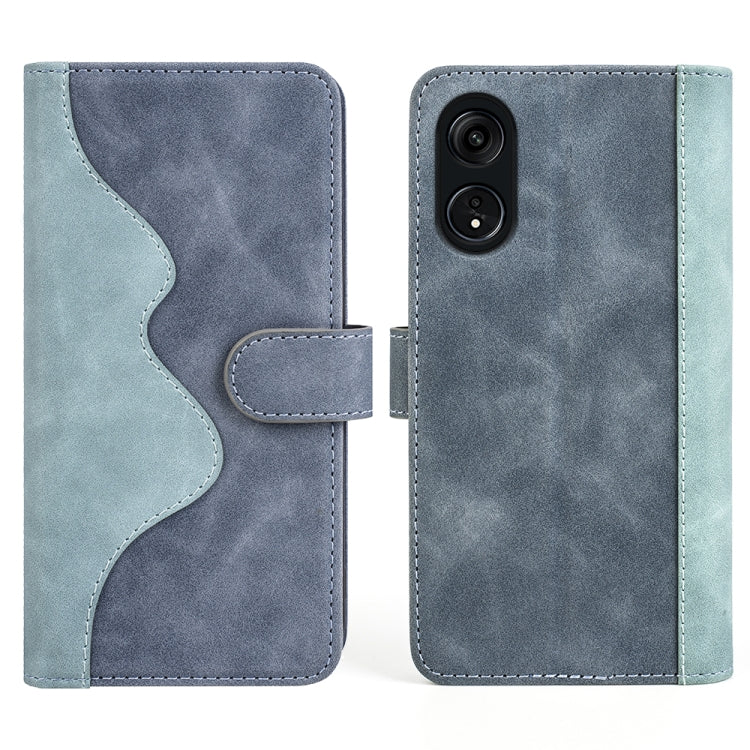 For OPPO A1 Pro 5G / Reno8 T 5G Stitching Horizontal Flip Leather Phone Case