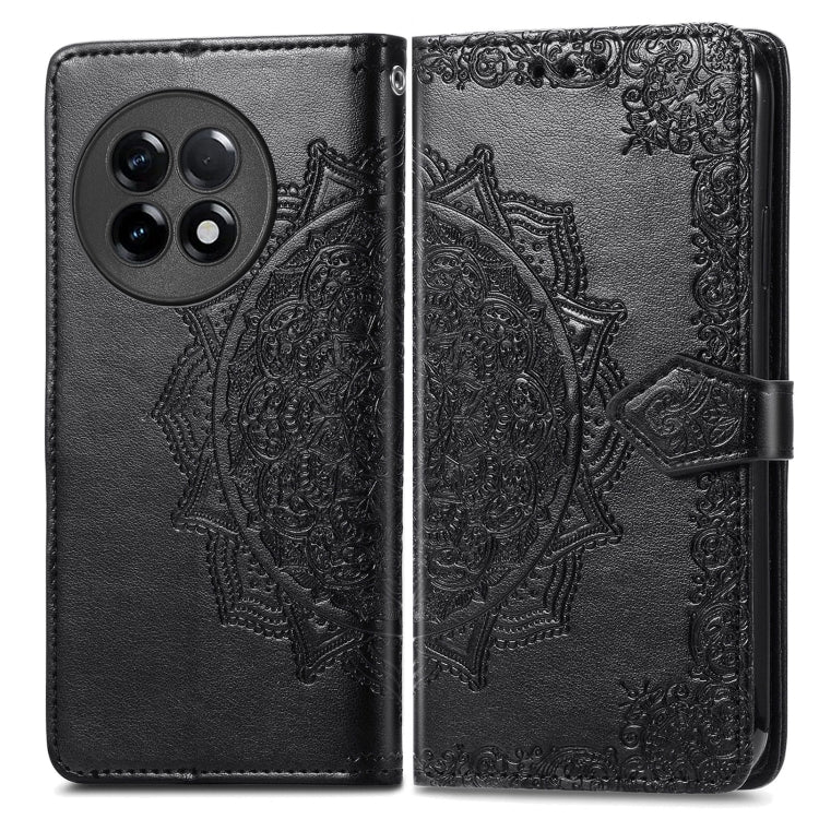 For OnePlus Ace 2 Mandala Flower Embossed Leather Phone Case