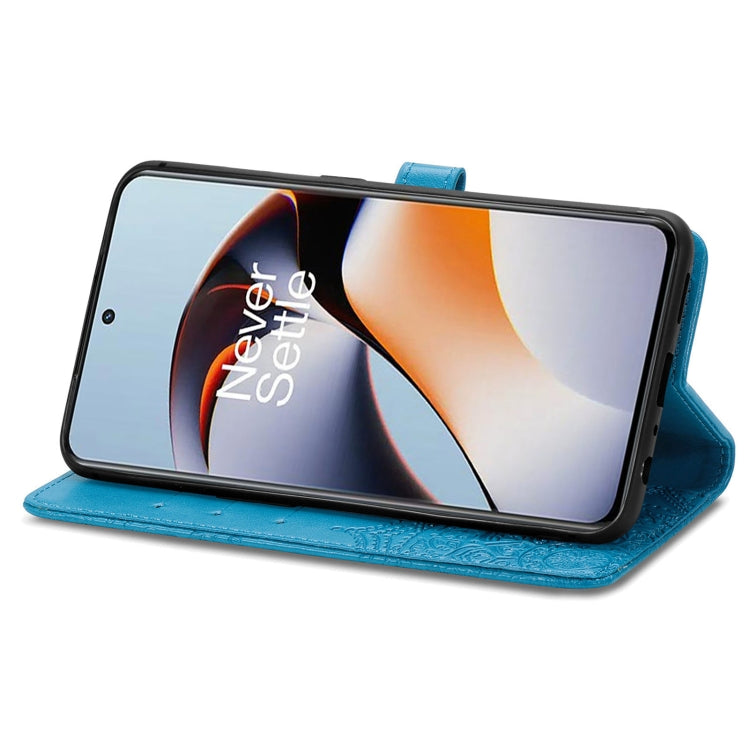 For OnePlus Ace 2 Mandala Flower Embossed Leather Phone Case