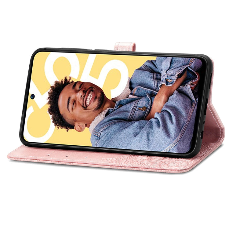 For Realme C55 Mandala Flower Embossed Leather Phone Case