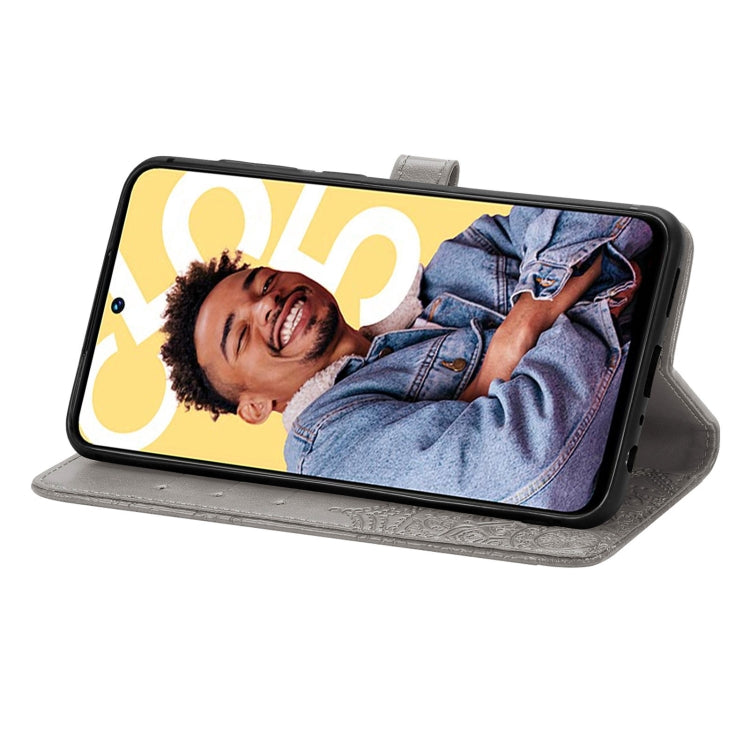 For Realme C55 Mandala Flower Embossed Leather Phone Case