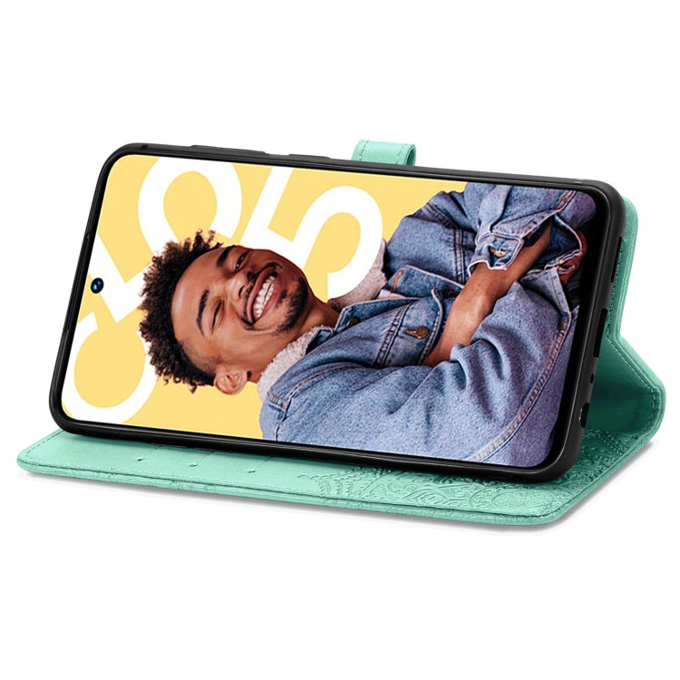 For Realme C55 Mandala Flower Embossed Leather Phone Case