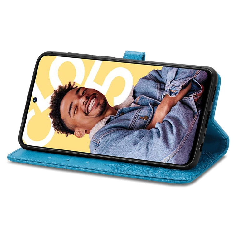 For Realme C55 Mandala Flower Embossed Leather Phone Case