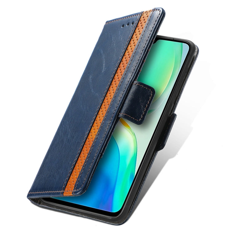 For vivo S15e CaseNeo Splicing Dual Magnetic Buckle Leather Phone Case