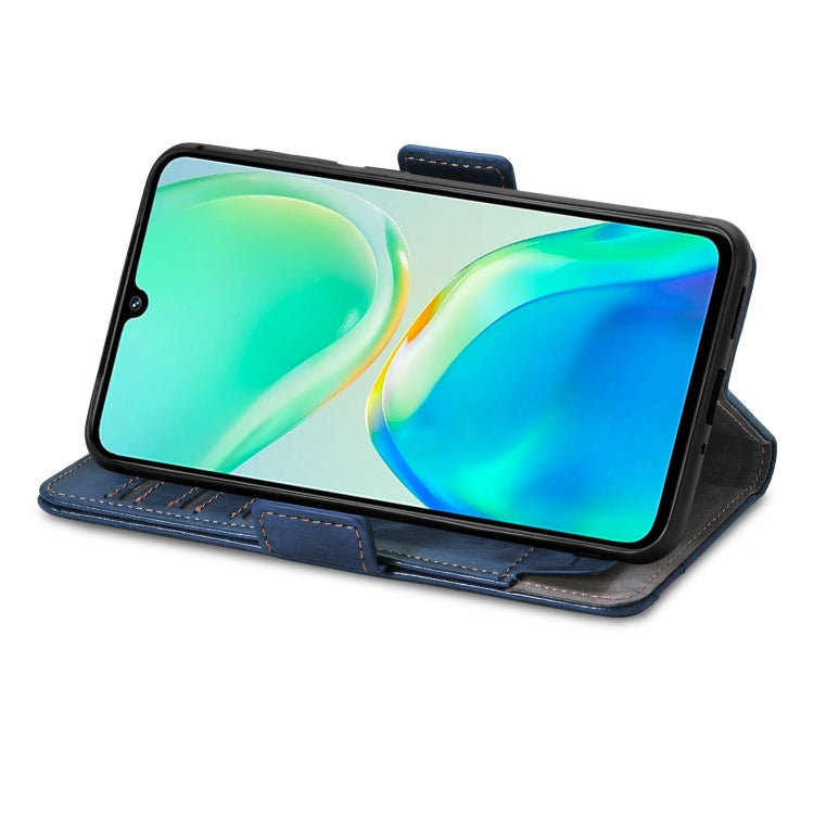 For vivo S15e CaseNeo Splicing Dual Magnetic Buckle Leather Phone Case