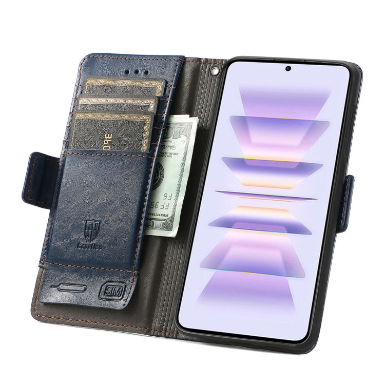 For Xiaomi Redmi K60 Pro CaseNeo Splicing Dual Magnetic Buckle Leather Phone Case