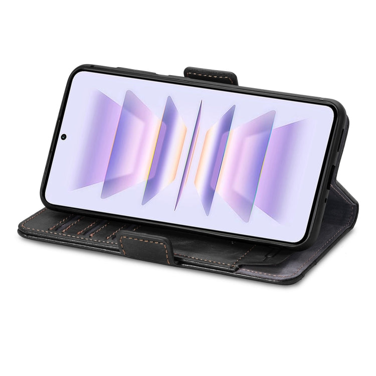 For Xiaomi Redmi K60 Pro CaseNeo Splicing Dual Magnetic Buckle Leather Phone Case