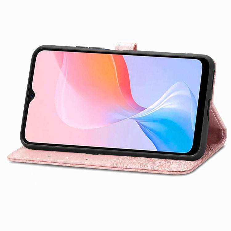 For Blackview A85 Mandala Flower Embossed Leather Phone Case