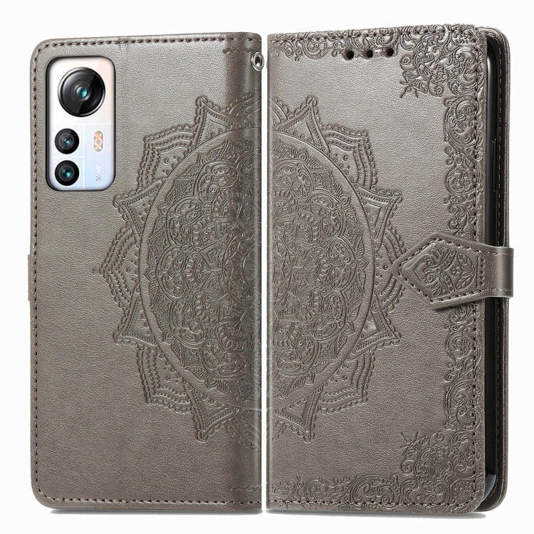 For Blackview A85 Mandala Flower Embossed Leather Phone Case