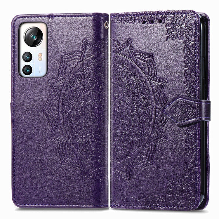 For Blackview A85 Mandala Flower Embossed Leather Phone Case