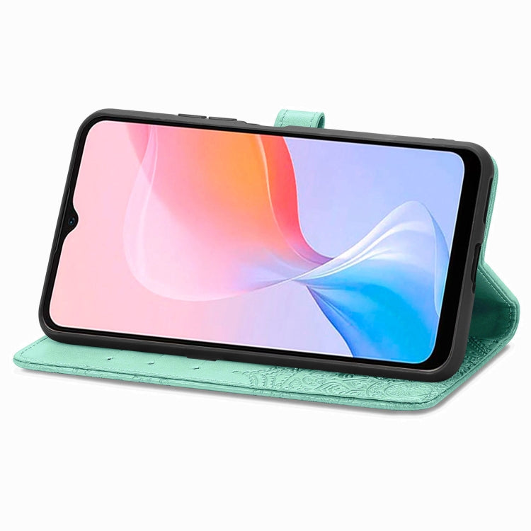 For Blackview A85 Mandala Flower Embossed Leather Phone Case