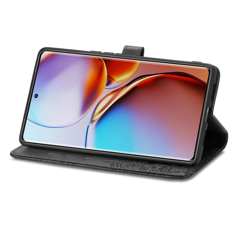 For Motorola Moto X40 Mandala Flower Embossed Leather Phone Case