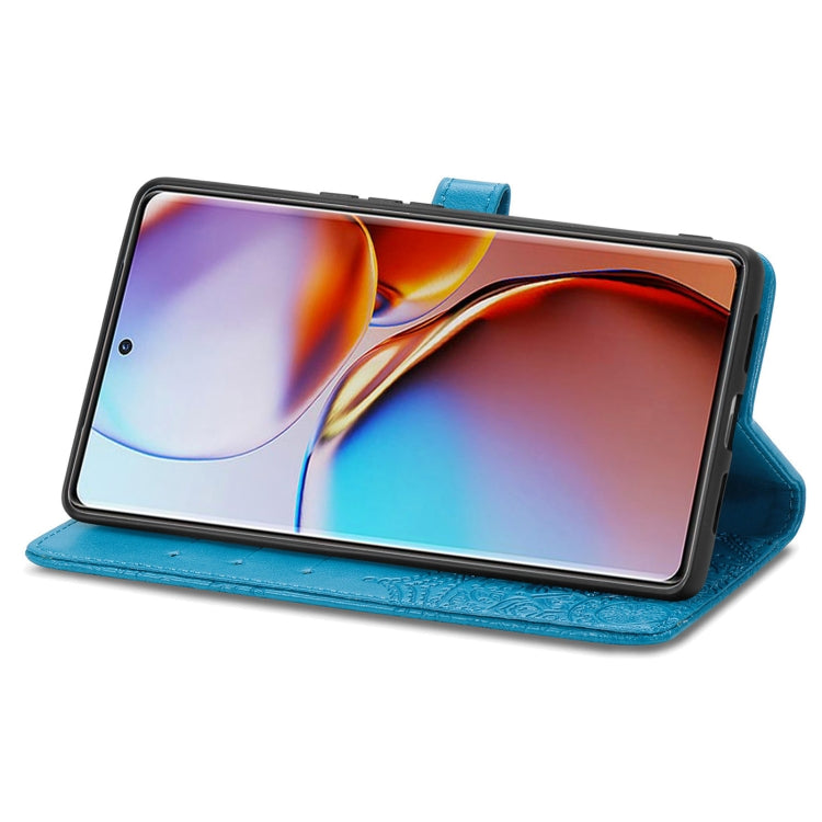 For Motorola Moto X40 Mandala Flower Embossed Leather Phone Case