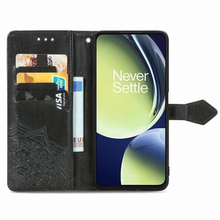 For OnePlus Nord CE 3 Lite Mandala Flower Embossed Leather Phone Case