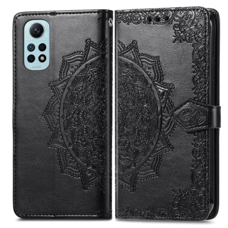 For Redmi Note 12 Pro 4G Mandala Flower Embossed Leather Phone Case
