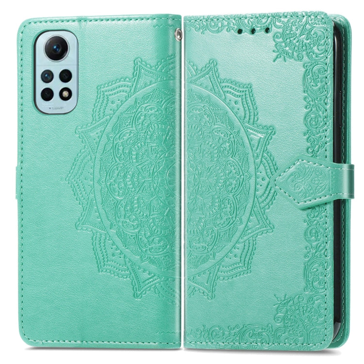 For Redmi Note 12 Pro 4G Mandala Flower Embossed Leather Phone Case