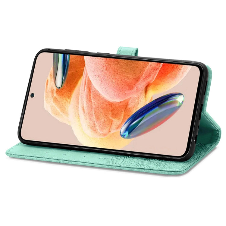 For Redmi Note 12 Pro 4G Mandala Flower Embossed Leather Phone Case