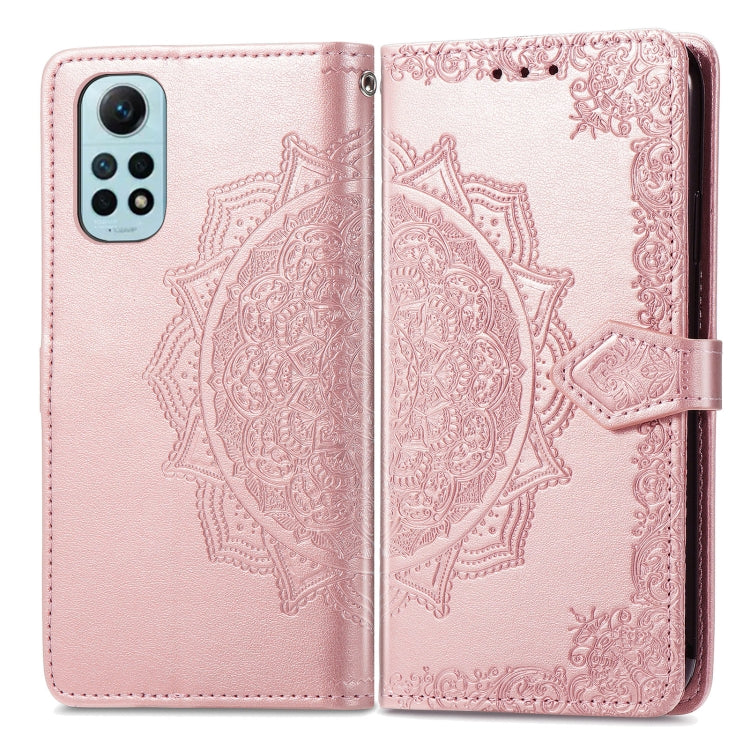 For Redmi Note 12 Pro 4G Mandala Flower Embossed Leather Phone Case