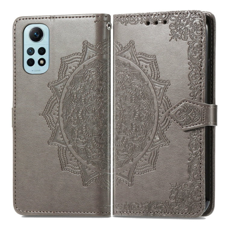 For Redmi Note 12 Pro 4G Mandala Flower Embossed Leather Phone Case