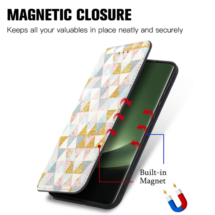 For Xiaomi 13 Ultra CaseNeo Colorful Magnetic Leather Phone Case