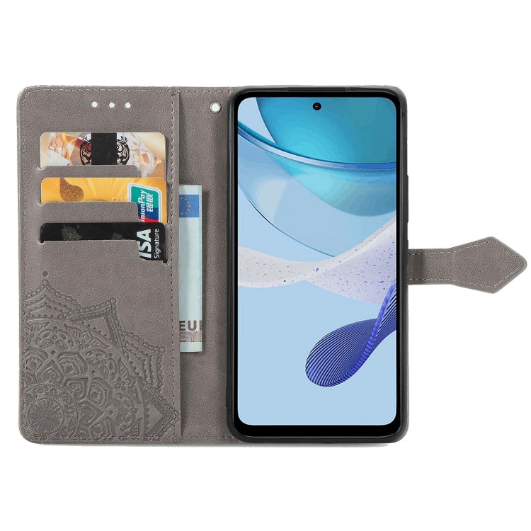 For Motorola Moto G 5G 2023 Mandala Flower Embossed Leather Phone Case