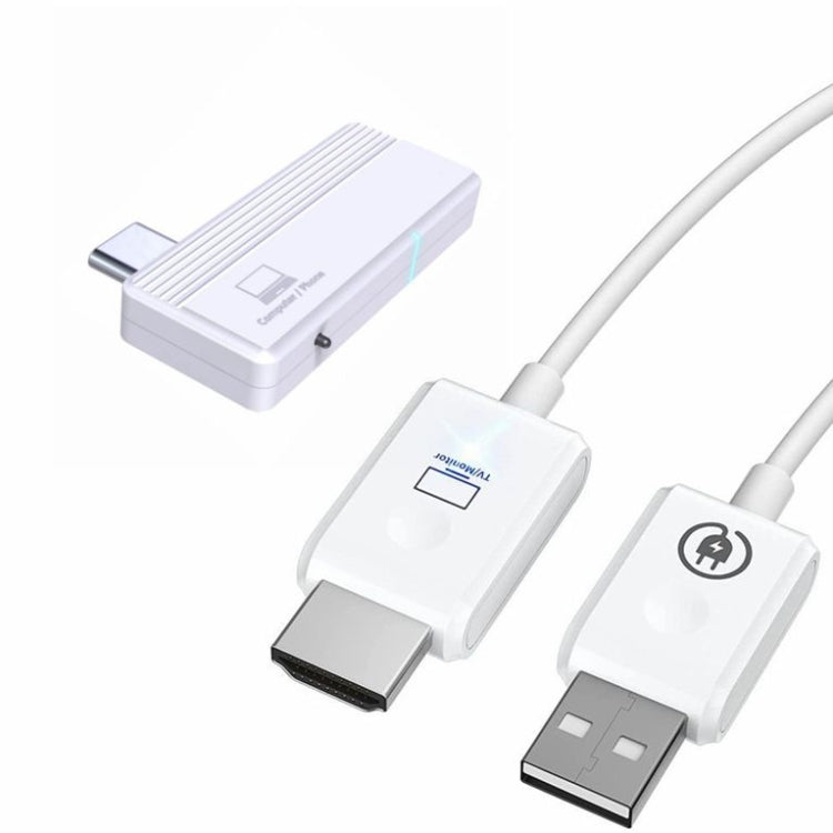 HDMI Wireless Extender,Wireless HDMI Transmitter and Receiver 30m/98ft HD 1080p Support 2.4/5GHz Streaming Video and Audio to Projector/HDTVMonitor for Laptop/Camera/Phone