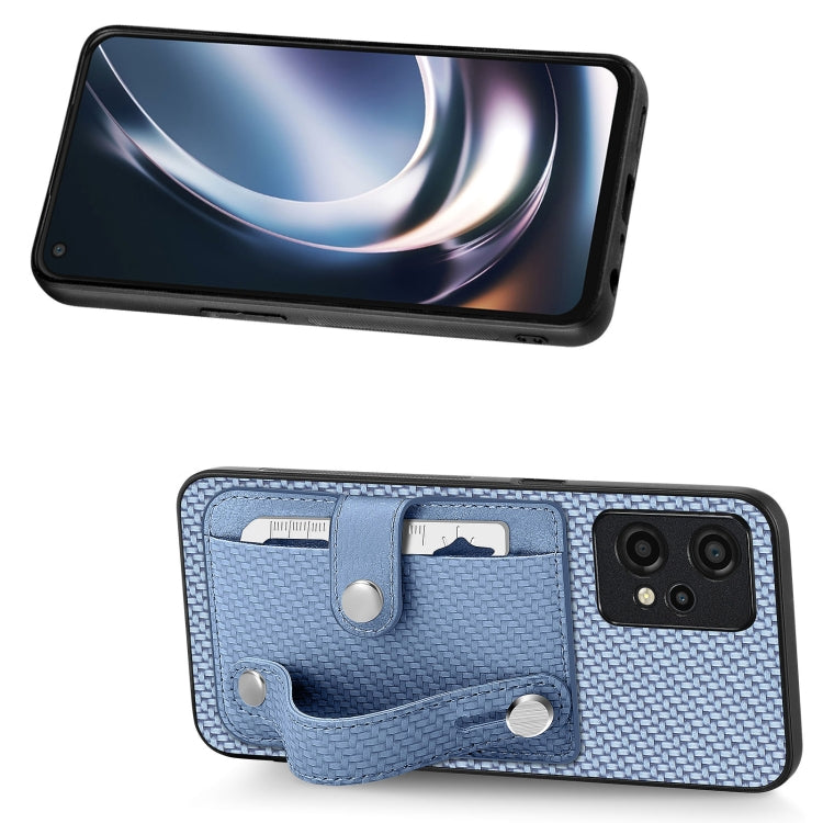 For OnePlus Nord CE2 Lite 5G Wristband Kickstand Wallet Back Phone Case with Tool Knife