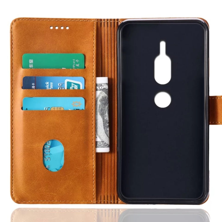 Calf Texture Horizontal Flip Leather Case for Sony Xperia XZ2 Premium, with Holder & Card Slots & Wallet