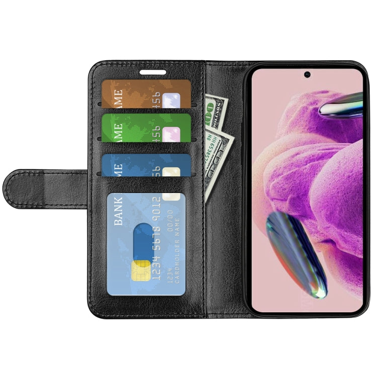 For Redmi Note 12S R64 Texture Horizontal Flip Leather Phone Case