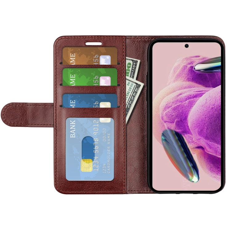 For Redmi Note 12S R64 Texture Horizontal Flip Leather Phone Case
