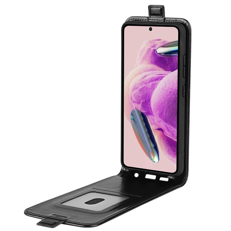 For Redmi Note 12S R64 Texture Single Vertical Flip Leather Phone Case
