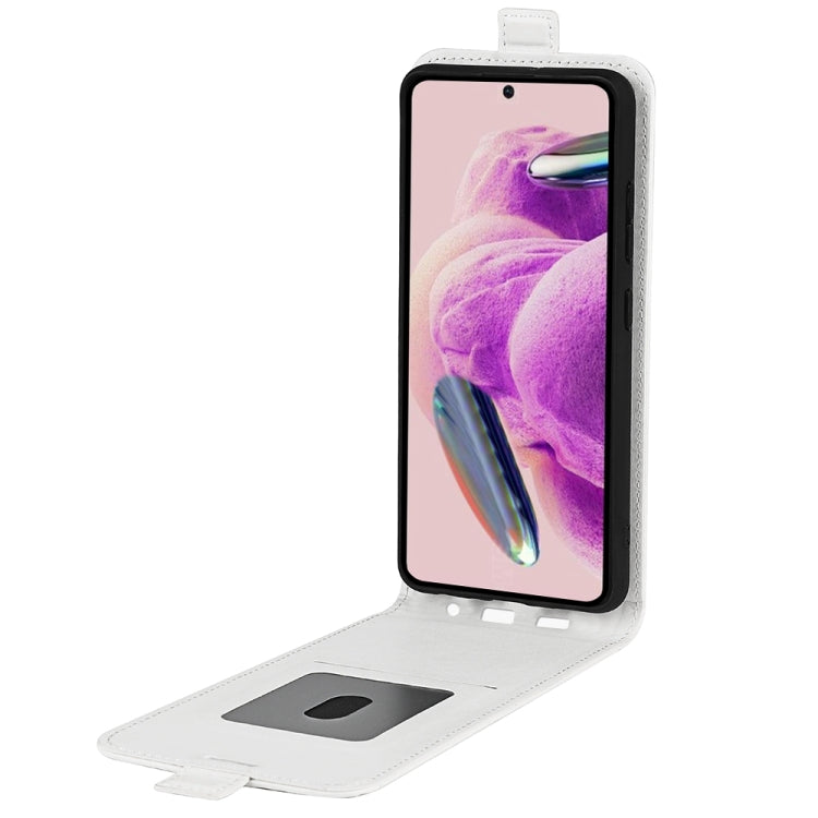 For Redmi Note 12S R64 Texture Single Vertical Flip Leather Phone Case