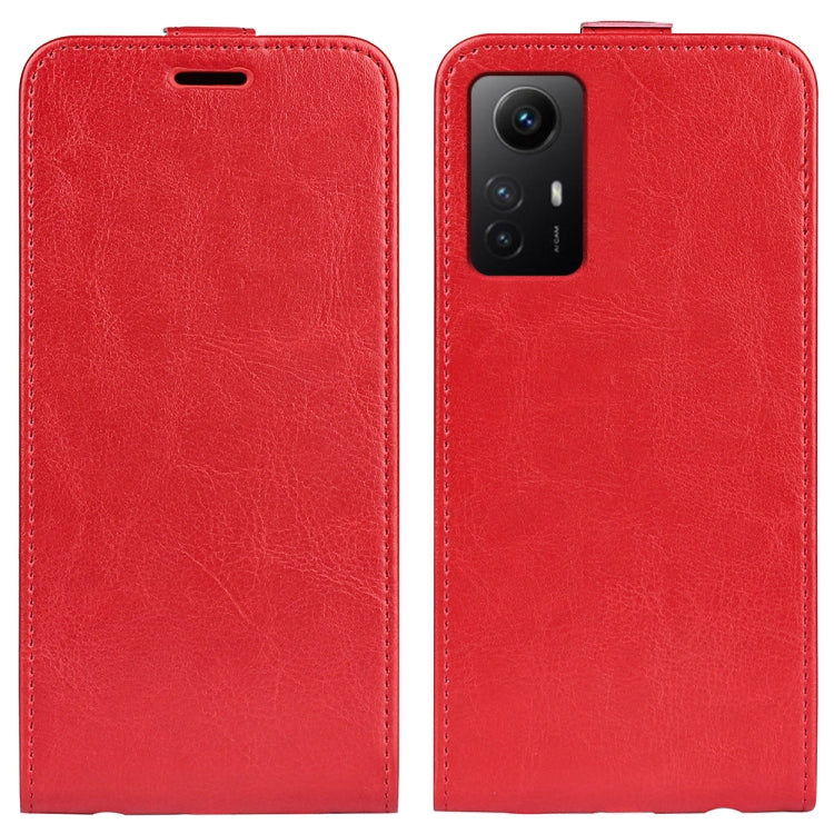 For Redmi Note 12S R64 Texture Single Vertical Flip Leather Phone Case