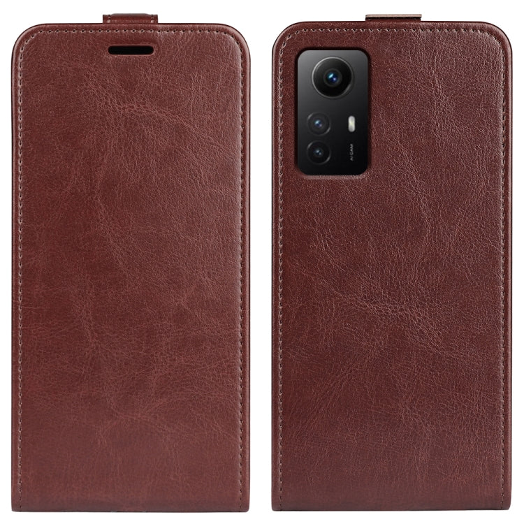 For Redmi Note 12S R64 Texture Single Vertical Flip Leather Phone Case