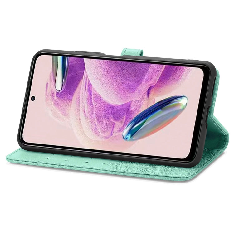 For Xiaomi Redmi Note 12S Mandala Flower Embossed Leather Phone Case