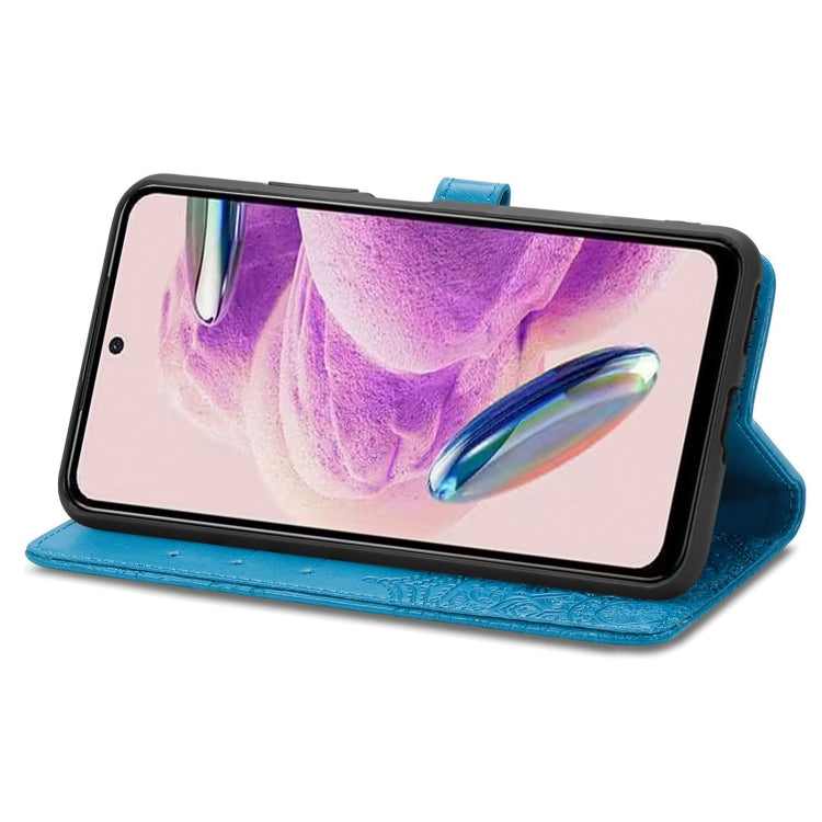 For Xiaomi Redmi Note 12S Mandala Flower Embossed Leather Phone Case