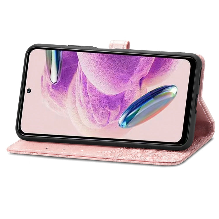 For Xiaomi Redmi Note 12S Mandala Flower Embossed Leather Phone Case