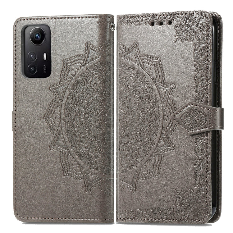 For Xiaomi Redmi Note 12S Mandala Flower Embossed Leather Phone Case