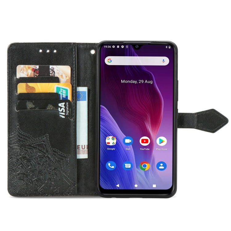 For Cubot P60 Mandala Flower Embossed Leather Phone Case