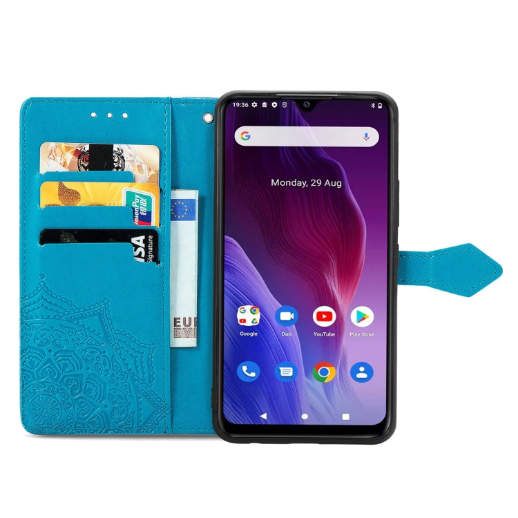 For Cubot P60 Mandala Flower Embossed Leather Phone Case