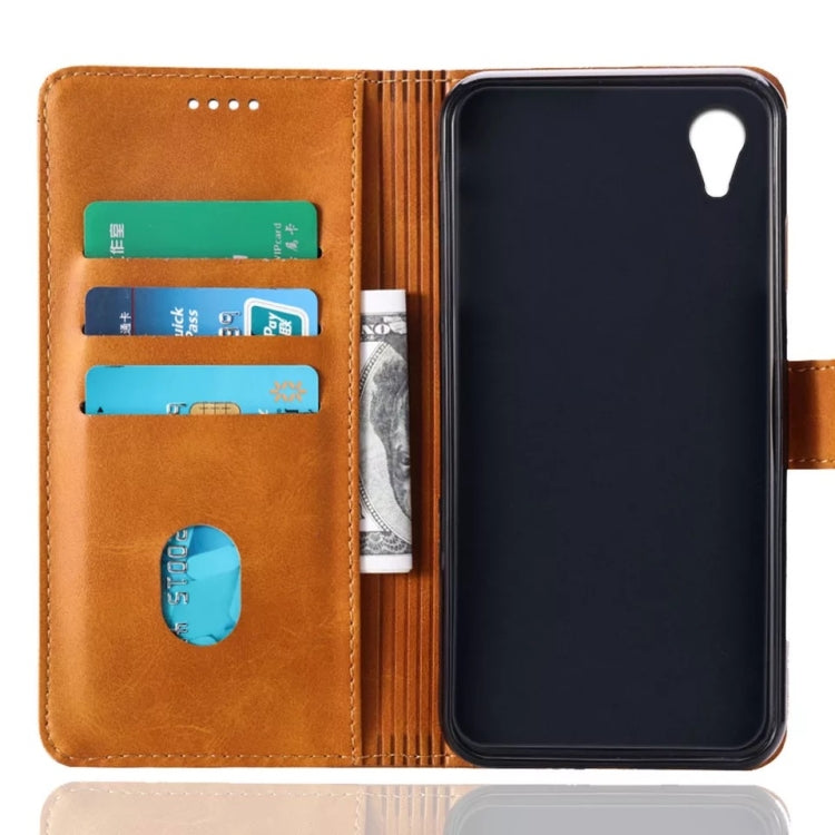 Calf Texture Horizontal Flip Leather Case for Sony Xperia L1, with Holder & Card Slots & Wallet