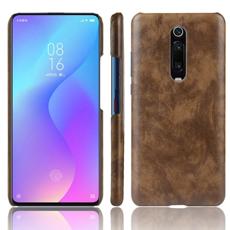 Shockproof Litchi Texture PC + PU Case For Xiaomi Redmi K20/K20 Pro/Xiaomi Mi 9T/9T Pro
