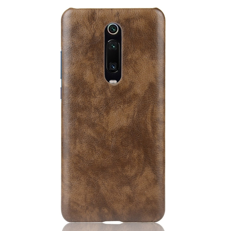 Shockproof Litchi Texture PC + PU Case For Xiaomi Redmi K20/K20 Pro/Xiaomi Mi 9T/9T Pro