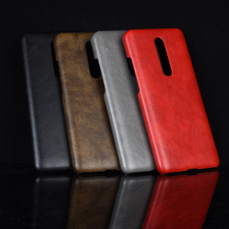 Shockproof Litchi Texture PC + PU Case For Xiaomi Redmi K20/K20 Pro/Xiaomi Mi 9T/9T Pro