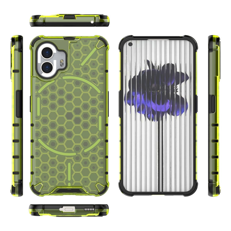 For Nothing Phone 2 Shockproof Honeycomb Phone Case